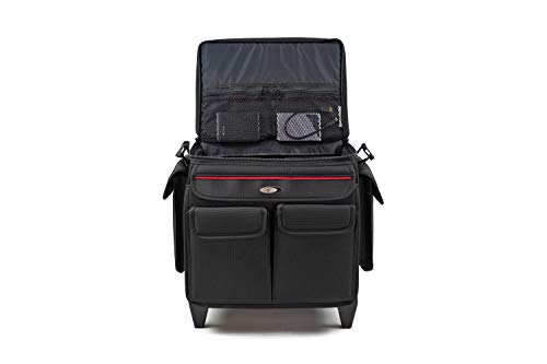 MCY LTPJ-RB03 Business Projector Case Rolling Briefcase Laptops - Large, 16x17x12.5 inches
