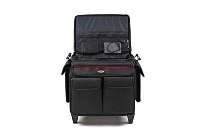 MCY LTPJ-RB03 Business Projector Case Rolling Briefcase Laptops - Large, 16x17x12.5 inches