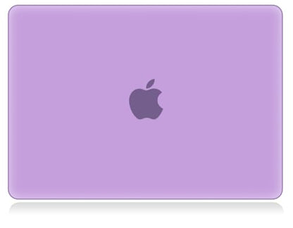 UESWILL Compatible with MacBook Air 13 inch M5 M4 M3 M2 Case 2022-2026 Model A3449 A3240 A3113 A2681, Matte Hard Shell Case Cover for MacBook Air 13.6 + Microfiber Cloth, Purple - color: Purple, size: MacBook Air 13" (M2 M3 M4 M5)