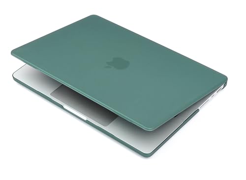 UESWILL Compatible with MacBook Pro 14 inch Case 2026-2021 Release with M5 M4 M3 M2 M1 Pro Max chip & Touch ID, Laptop Matte Hard Shell Protective Cover, Peacock Green - color: Peacock Green, size: MacBook Pro 14" (M1 M2 M3 M4 M5)