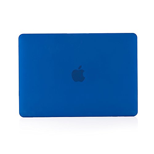 RUBAN Case Compatible with MacBook 12 Inch A1534 - Slim Snap On Hard Shell Protective Cover and Keyboard Cover, Navy Blue - color: Navy Blue