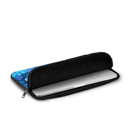 360° Protective Laptop Sleeve Case Shockproof Laptop Cover Blue Turtle Briefcase Carrying Computer Bag 10 inch - size: 10 inch