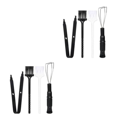 Angoily 2 Sets -in-one Keyboard Cleaning Set Dust Cleaners Dusters for Household Cleaning Tools
