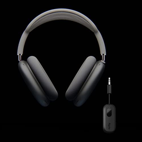 Twelve South AirFly Pro Bluetooth Wireless Audio Transmitter/Receiver for up to 2 AirPods/Wireless Headphones; Use with Any 3.5 mm Audio Jack, Black - color: Black, style: AirFly Pro