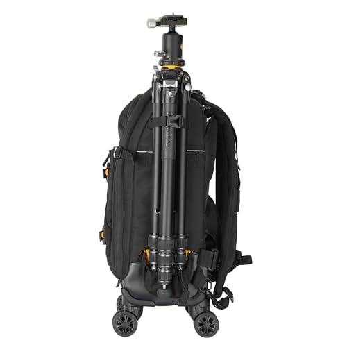 VANGUARD ALTA FLY 55T G2 DSLR Convertible Camera Backpack, 8 Wheel Spinner/Trolley, 22 Liter Capacity, Holds 14" Laptop