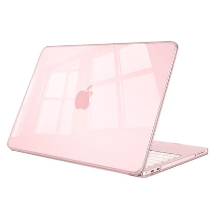 Fintie Case for MacBook Neo 13 Inch A3404 2026, Crystal Blush | Snap-On Hard Shell Cover, Ultra-Thin, Slim Fit, Lightweight - color: Crystal Blush