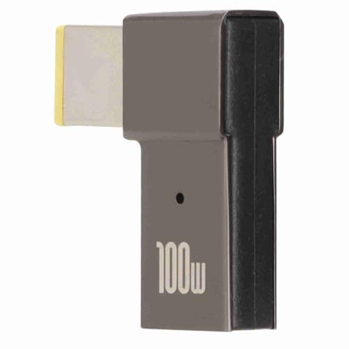 Generic USB C to Slim Tip Adapter, 100W PD Fast Charging Adapter, Built in Smart Chip with Compatibility for ThinkPad X1 Yoga T Series, Ideal for Laptops