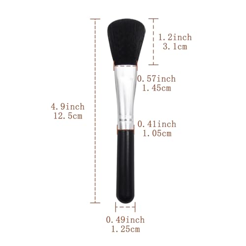 3Pcs Laptop Keyboard Cleaning Brush Portable Notebook Keyboard Brush, Camera Photo Cleaning Brush for Mobile Phones Car Computer (Black)