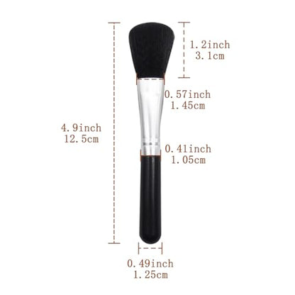 3Pcs Laptop Keyboard Cleaning Brush Portable Notebook Keyboard Brush, Camera Photo Cleaning Brush for Mobile Phones Car Computer (Black)