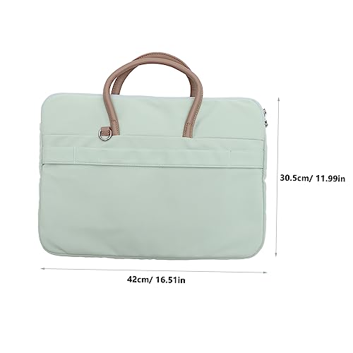TEHAUX Laptop Sleeve Bag for Laptops Vertical Case with Extra Pocket for Accessories Lightweight Shoulder Bag for Women for Travel and Business
