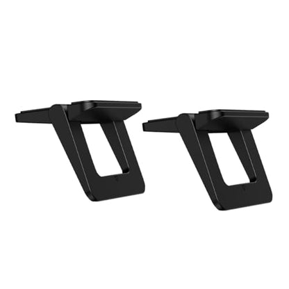 NOLITOY 2pcs Foldable Laptop Stand Holder for Desk, Mini Notebook Holder with Ventilated Cooling Design, Portable Laptop Riser Compatible with Notebooks and Tablets for Home Office Use
