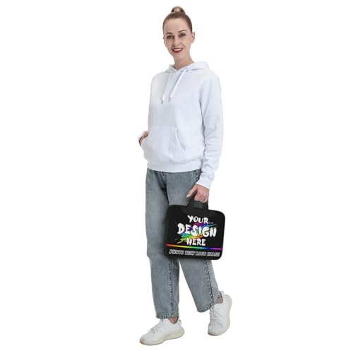 Custom Laptop Bag With Your Text Logo Photo personalized computer bag Design Your Own Customized laptop tote bag