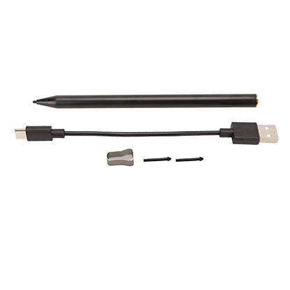Active Pens for Touch Screens, Stylist Digital Pen, Pen Auto Shutdown 5V 200mA Long Battery Life 4096 Pressure Sensitive Digital Touch Pen for for Office