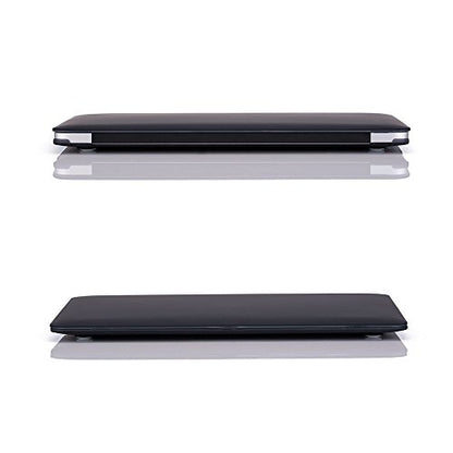 RUBAN Case for MacBook Air 13 Inch (Models: A1369 & A1466, Older Version 2010-2017 Release), Slim Snap On Hard Shell Protective Cover and Keyboard Cover, Black - color: Black