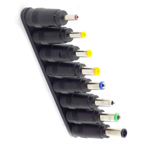8 Pcs/10 Pcs Power Adapter Tips Converter Connector Laptop Adapter to Enhance Laptop Connection - color: Set of 8 A