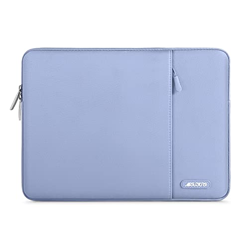 MOSISO Laptop Case 13 inch, Laptop Sleeve Compatible with MacBook Neo/Air/Pro 13 inch with A18/M5/M4/M3/M2/M1 Chip 2026-2016, Polyester Vertical Computer Sleeve Bag with Pocket, Pastel Blue - color: Pastel Blue, size: 13 inch