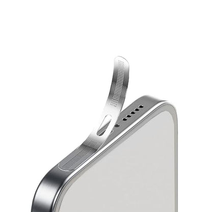 for iPhone 17 Pro Earpiece Speaker Mesh Anti Dust Proof Adhesive Cover - 5PCS / Silver - color: Silver, size: iPhone 17 Pro