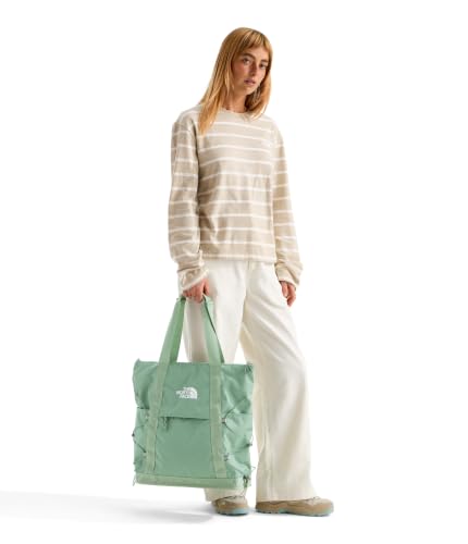 THE NORTH FACE Borealis Tote Bag | Over Shoulder & Backpack Carry Options, Water Repellent, 16" Laptop Sleeve - color: Slate Moss Dark Heather/Slate Moss