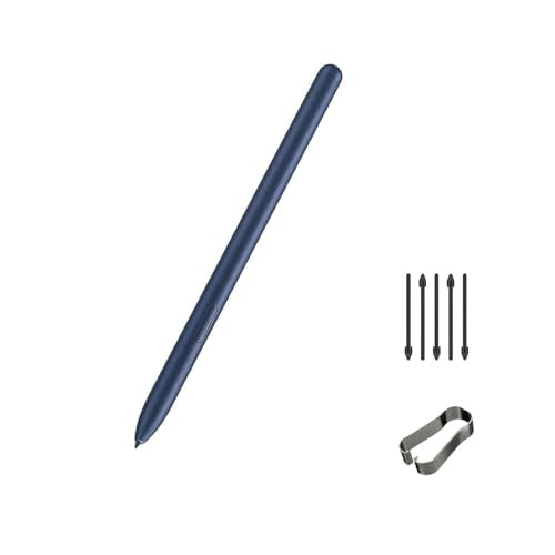 Tab S7 Stylus Pen Replacement for Samsung Galaxy Tab S7, Tab S7+ Plus, Tab S7 FE, S8, S8+, S8 Ultra S Pen Stylus+ Tips/Nibs(Phantom Navy) - color: Phantom Navy
