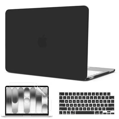 B BELK for MacBook Neo Case 13 inch 2026 (A18 Pro, Model A3404), Black | Slim Matte Hard Shell Case with Keyboard Cover & Screen Protector, Scratch-Resistant 1:1 Precision Fit for Mac Neo Case - color: Black
