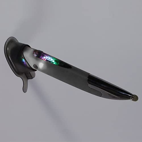 Yinhing Pen Rechargeable Portable Optical Mode for PC Laptop Luminous Silent Handheld Small Design (Silver Gray) - color: Silver Gray