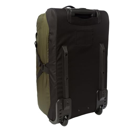Eddie Bauer Traverse Luggage | Roller Wheels | Telescoping Handle | Travel | Vacation | Ripstop Nylon - Dark Loden, 22" - color: Dark Loden, size: 22"