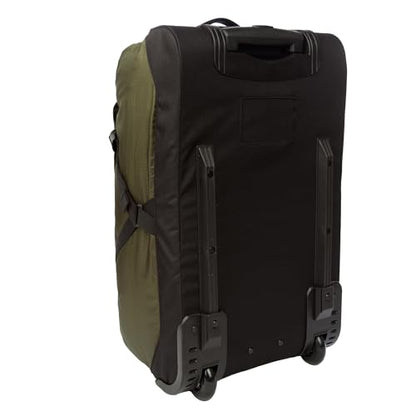 Eddie Bauer Traverse Luggage | Roller Wheels | Telescoping Handle | Travel | Vacation | Ripstop Nylon - Dark Loden, 22" - color: Dark Loden, size: 22"