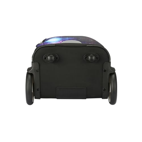 Rolling Laptop Bag for 15.6 Inch Laptop, Roller Bag,Backpack with Wheels,20 Inch Wheeled Computer Bag, T5- Galaxy - color: T5- Galaxy