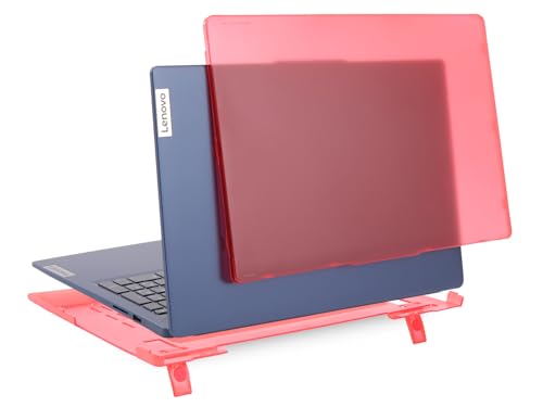 mCover Case Compatible ONLY for 2022-2024 15" Lenovo IdeaPad Slim 3 ｜ 3i 15ABR8 / 15AMN8 / 15IAH8 / 15IAN8 / 15IRH8 / 15IRU8 Windows Computers (NOT Fitting Any Other Lenovo Models)- Red - color: Red