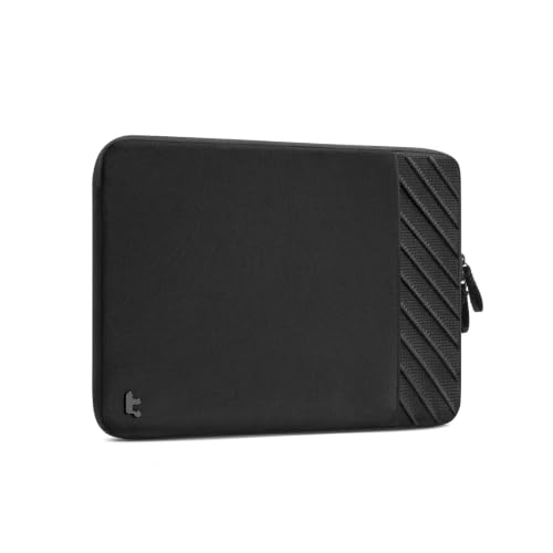 tomtoc Slim Laptop Sleeve for 14-inch MacBook Pro M5 Pro/Max A3426 A3427 | (2026) A3434, M4/M3/M2/M1 A3112 A3401 A3185 A2992, Water-Resistant MacBook Case for 13.8" Surface Laptop, Minimalist Design - color: Black - Pro, size: 14-inch for New MacBook Pro