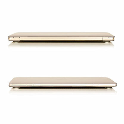 RUBAN Case Compatible with MacBook 12 Inch A1534 - Slim Snap On Hard Shell Protective Cover and Keyboard Cover, Frost White - color: Frost Clear