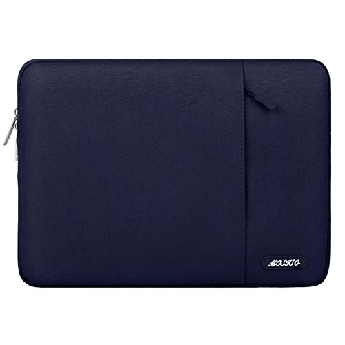 MOSISO Laptop Case 13 inch, Laptop Sleeve Compatible with MacBook Neo/Air/Pro 13 inch with A18/M5/M4/M3/M2/M1 Chip 2026-2016, Polyester Vertical Computer Sleeve Bag with Pocket, Navy Blue - color: Navy Blue, size: 13 inch
