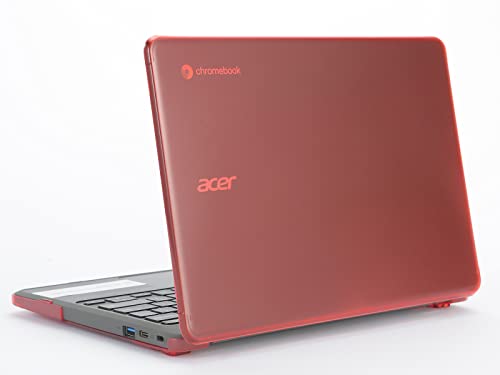 mCover Hard Case Only Compatible for 2021~2023 11.6" Acer Chromebook 511 C734 Series Traditional Clamshell Laptop Computers (NOT Compatible with Any Other Acer Models) - Red - color: Red