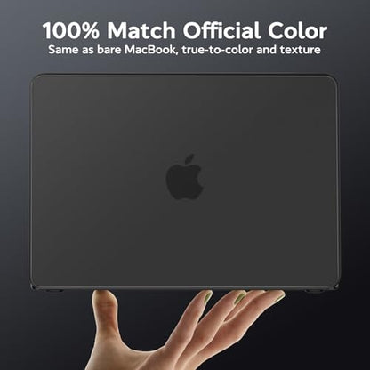 B BELK Compatible with MacBook Neo Case 13 inch 2026, Scratch Resistant Protective Matte Hard Shell Case, 1:1 Precision Fit Laptop Cover for MacBook Neo 13 inch Case with A18 Pro Model A3404, Black - color: Midnight Black