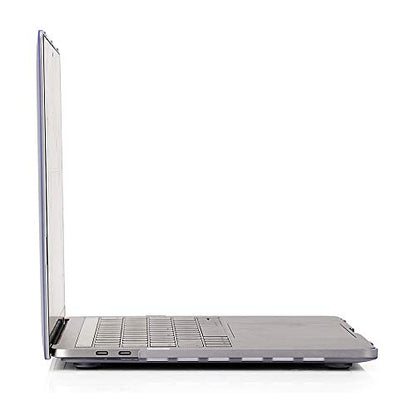 RUBAN Compatible with MacBook Pro 13 inch Case 2023, 2022, 2021-2016 M2 M1 A2338 A2289 A2159 A2251 A1989 A1708 A1706 with/Without Touch Bar, Snap On Hard Shell Case Cover (Frost White) - color: Frost White