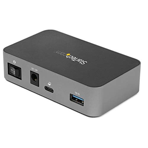 StarTech 4-Port USB-C Hub with 3x USB-A and 1x USB-C, TAA (HB31C3A1CS) | USB 3.2 Gen 2 10Gbps, Self-powered universal adapter, BC 1.2 fast-charge port, 3.3ft 1m host cable, Mac Windows Linux - style: 4 Port | 3x USB-A & 1x USB-C