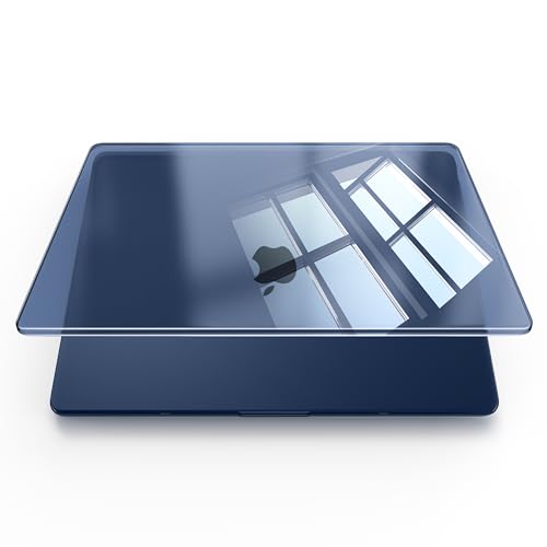 Soonjet Compatible with MacBook Air 13 inch Case, Crystal Clear Shell, Fits 2026-2022 M5/M4/M3/M2,A3449 A3240 A3113 A2681, Color-Matched Transparent Design for MacBook Air 13.6 inch - color: Crystal Midnight