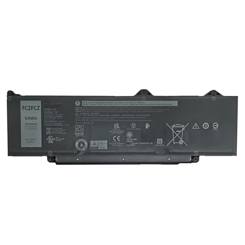 DR02P Battery Replacement for Dell Latitude 5440 5450 5540 5550 Precision 3480 3490 3580 3590 Series 803W6 0803W6 2X1V9 02X1V9 54Wh 4623mAh 11.4V 3-Cells - size: 10.35*3.39*0.24 inch DR02P