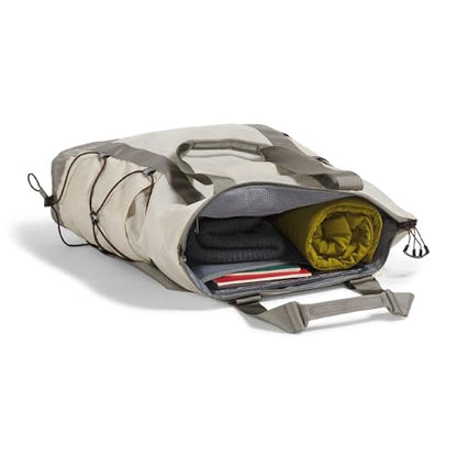 THE NORTH FACE Borealis Tote Bag | Over Shoulder & Backpack Carry Options, Water Repellent, 16" Laptop Sleeve - color: Desert Stone/Stone Slab/Ember Soil
