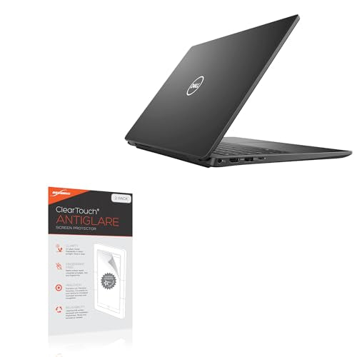BoxWave Screen Protector Compatible with Dell Precision 3581 (15.6 in) - ClearTouch Anti-Glare (2-Pack), Anti-Fingerprint Matte Film Skin