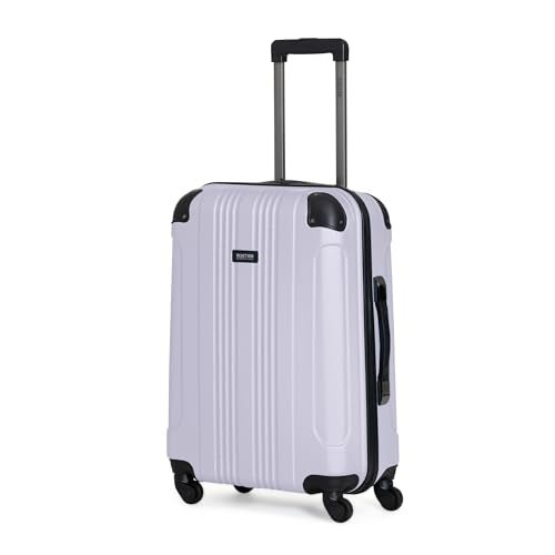 Kenneth Cole REACTION Out of Bounds Lightweight Hardshell 4-Wheel Spinner Luggage, Lavender, 20-Inch Carry On - color: Lavender, size: 20-Inch Carry On