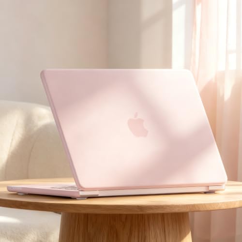 Matte Finish Case for MacBook Neo 13 inch 2026 Model A3404, Blush Clear | Exact Fit Scratches & Fingerprints Resistant, Ultra-Thin Matte Frosted Protective Hard Shell Mac Neo Case and Keyboard Cover - color: Blush Clear