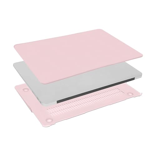 MOSISO Case Compatible with MacBook Air 13 inch A1369 A1466, Rose Quartz | Plastic Hard Shell & Keyboard Cover & Screen Protector Compatible with MacBook Air 13 (Older Version 2010 - end 2017) - color: Rose Quartz
