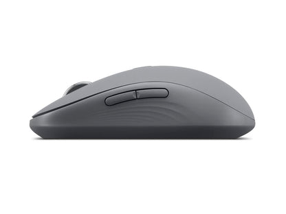 Lenovo Yoga Bluetooth Silent Mouse, 3 Level DPI Adjustment, 36 Month Battery Life, Bluetooth 5.3, 3 Device Paring, Whisper Quiet, Programmable Buttons, Smooth Finish, Luna Grey - color: Luna Grey