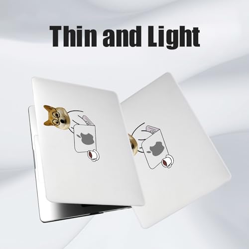 DTangLsm for MacBook Air 15 inch Case M5 M4 M3 M2 2026-2023 Laptop Cover | Model A3448 A3241 A3114 A2941, Cute Clear Plastic Hard Shell Mac Air 15 Laptop Case and Keyboard Cover, Hard-working Dog - color: Hard-working Dog
