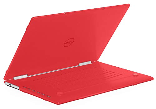 mCover Case Compatible for 2019~2022 13.4" Dell XPS 13 7390/9310 2-in-1 Convertible Notebook Computers ONLY (NOT Fitting Other Dell XPS Models) - Red - color: Red