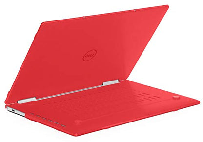 mCover Case Compatible for 2019~2022 13.4" Dell XPS 13 7390/9310 2-in-1 Convertible Notebook Computers ONLY (NOT Fitting Other Dell XPS Models) - Red - color: Red