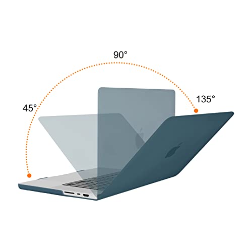 MOSISO Compatible with MacBook Pro 16 inch Case M5 M4 M3 M2 M1 2026-2021 | A3429 A3428 A3403 A3186 A2991 A2780 A2485, Protective Hard Shell Case&Keyboard Cover&Screen Film&Pouch, Deep Teal - color: Deep Teal