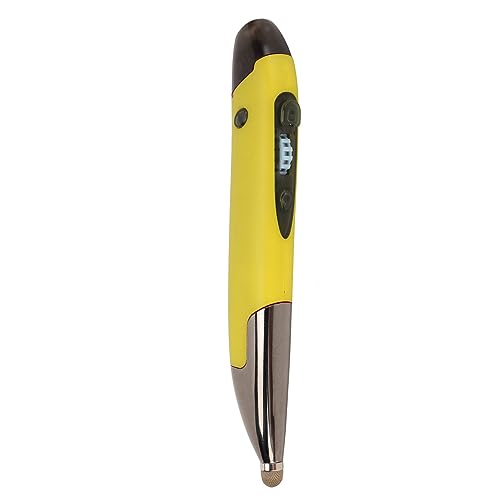Yinhing Pen Rechargeable Portable Optical Mode for PC Laptop Luminous Silent Handheld Small Design (Yellow) - color: Yellow