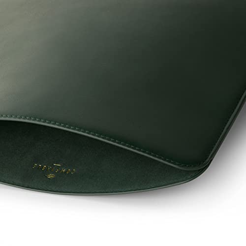 Comfyable Laptop Sleeve 13 Inch Precisely Compatible with MacBook Air M5 2026 & MacBook Pro/Neo A18, Faux Leather Cover Case, Green - color: Green, size: For 13" MacBook Pro & Air & Neo